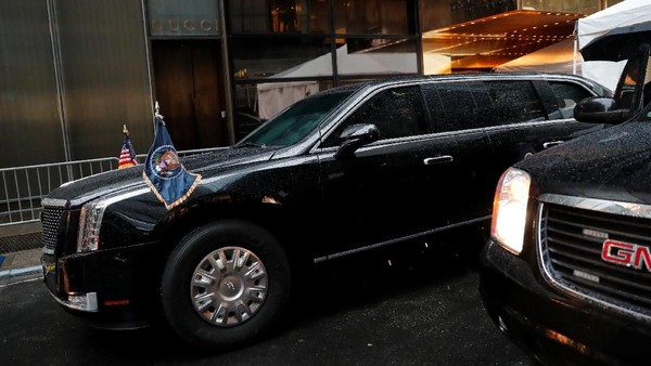 Mobil Kepresidenan Donald Trump Makin Keren