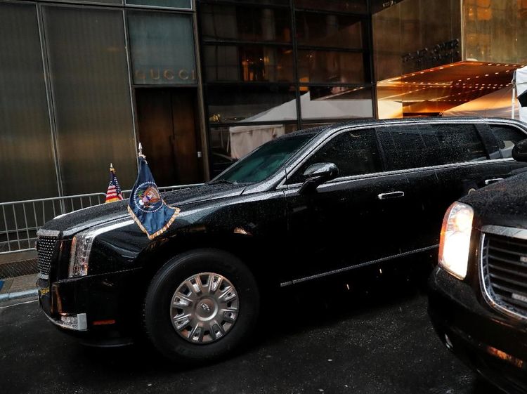 Mobil Kepresidenan Donald Trump Makin Keren