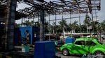 Pasca Kebakaran, Gerbang Tol Pejompongan Kembali Dibuka