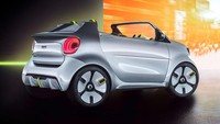 mobil listrik Smart ini akan diberi nama Smart ForEase. Foto: Pool (autoexpress)