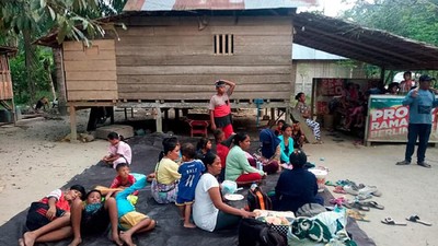 Gempa 7,7 SR Guncang Donggala, 1 Orang Tewas 10 Terluka