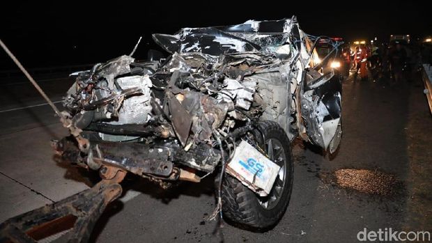 Tol Sumo Tempat Kecelakaan Kapolres Tulungagung Minim Penerangan