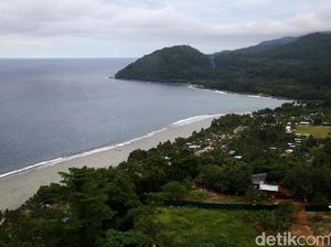 Indahnya Lanskap Pantai Wutung di Papua Nugini