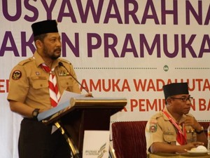Bocah Berbaju Pramuka Teriak Ganti Presiden, Buwas Turun Tangan