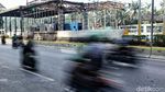 Pasca Kebakaran, Gerbang Tol Pejompongan Kembali Dibuka