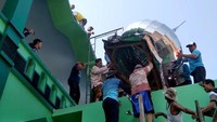 Pendekatan sosial budaya dilakukan agar pembangunan tol dapat dilanjutkan seperti membangun masjid pengganti dalam pembebasan lahan Masjid Baitul Mustaghfirin sehingga tidak mengurangi hak-hak masyarakat dalam menjalankan ibadah. Foto: Dok. Kementerian PUPR