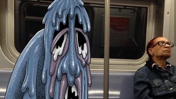 Proses pembuatannya terlebih dulu memotret banyak objek.  (Foto: Instagram/subwaydoodle)