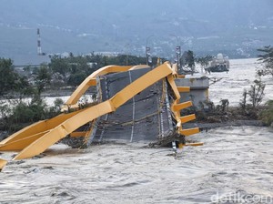 Jembatan Kuning Runtuh, Ada 3 Jembatan Lain Hubungkan Palu Barat dan Timur
