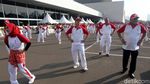 Senam dan Doorprize Ramaikan HUT DPD RI