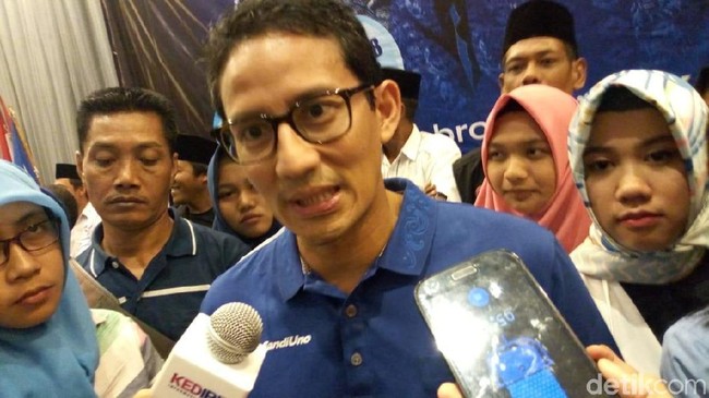 Kisah Sandiaga Uno Jual Saham Demi Ongkos Kampanye