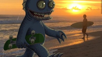 Atau bisa juga mengakses akun facebook: subwaydoodle. (Foto: Instagram/subwaydoodle)