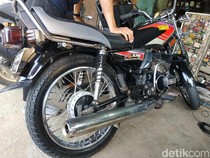 Waduh! Bocah SMP Nekat Curi RX-King Punya Polisi