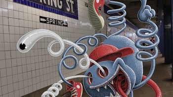 Untuk melihat koleksi karya Ben Rubin, dapat mengakses akun Instagramnya @subwaydoodle yang sudah mencapai ratusan ribu followers. (Foto: Instagram/subwaydoodle)