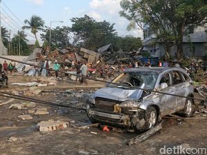 Kominfo: Korban Meninggal Gempa dan Tsunami Palu 405 Orang