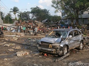 Kominfo: Korban Meninggal Gempa dan Tsunami Palu 405 Orang