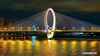 Jembatan ini membentang sepanjang 1.920 meter dan lebar 38 meter. Foto: Dok. Xinhuanet