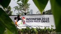 Penyelenggaraan Asian Para Games 2018 akan berlangsung dalam waktu dekat. Komplek Gelora Bung Karno (GBK) pun terus berbenah menjelang perlombaan olahraga internasional tersebut, Sabtu (29/9/2018).