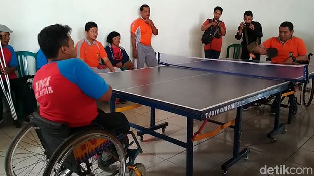 Dukung Asian Para Games, Polisi Ajak Kaum Difabel Olahraga Bareng