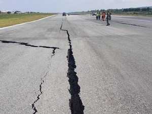 Runway Bandara Palu Retak-retak, Digunakan untuk Darurat