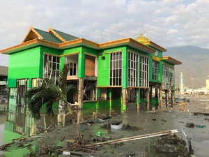 Penampakan Kerusakan Kampus IAIN Palu Pasca-tsunami