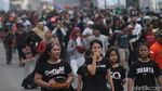 Kemeriahan Pawai Obor Asian Para Games 2018 di CFD