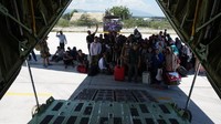 Banyak juga korban gempa yang dievakuasi ke luar Palu (Foto: Selfie Miftahul Jannah/detikcom)