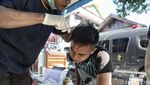 Potret Korban Luka-luka di RS Bhayangkara Palu