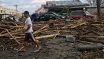 Mobil-mobil yang Jadi Saksi Bisu Tsunami Palu