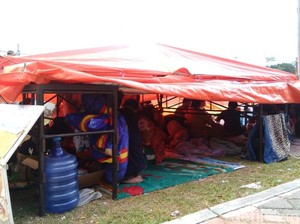 48 Ribu Orang Mengungsi di Palu Pascagempa