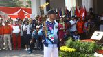 Pawai Obor Asian Para Games di Balai Kota Meriah Banget
