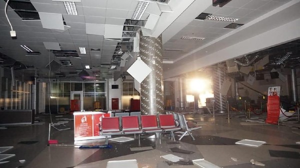 Begini Potret Rusaknya Bandara Palu Pasca Diguncang Gempa