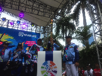 BRI Ikut Meriahkan Pawai Obor Asian Para Games di Jakarta