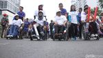 Kemeriahan Pawai Obor Asian Para Games 2018 di CFD