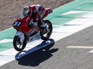 Dimas Ekky Jatuh Bangun Sampai Tangan Patah untuk ke Moto2