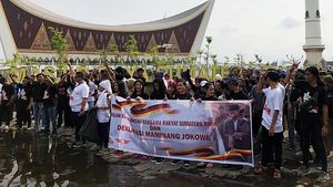 Aksi Jalan Sehat Maminang Jokowi