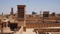 Contoh penangkap angin ini dapat ditemukan di Timur Tengah, Mesir, Pakistan dan India. Ada perselisihan antara Iran dan Mesir tentang bangsa mana yang duluan menciptakan penangkap angin (Shervin Abdolhamidi/BBC Travel)