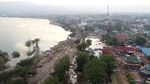 Potret Hancurnya Jembatan Kuning Palu dari Ketinggian