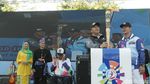 Pawai Obor Asian Para Games Tiba di Kemenpora