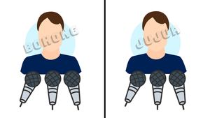 Ilustrasi Simpel Gambarkan Perbedaan Si Jujur dan Pembohong