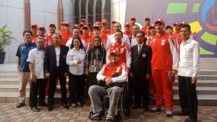 Pelepasan kontingen Youth Olympic Games (dok.Kemenpora) Pelepasan kontingen Youth Olympic Games (dok.Kemenpora)