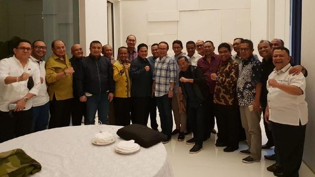 Erick, Sandiaga, dan Eks Bos HIPMI Sepakat Pilpres 2019 Sejuk