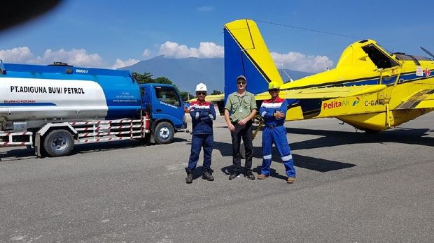 BBM untuk Palu-Donggala Dipasok dari Darat, Laut, dan Udara