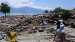 Tsunami Palu, Ini Penampakan Kapal Karam di Jalanan di Tondo