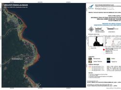 Peta Citra Satelit Donggala dan Palu Pascagempa Magnitudo 7,4