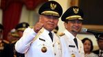 Gubernur Sumsel dan Gubernur Kaltim Resmi Dilantik