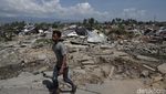 Potret Balaroa Palu: Tanah Ambles, Rumah Hancur Akibat Gempa