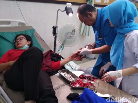 Begal Kembali Beraksi di Tegal, Karyawati SPBU Disabet Parang