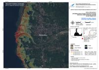 Peta Citra Satelit Donggala Dan Palu Pascagempa Magnitudo 7,4