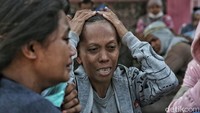 Raut kesedihan terlihat jelas di wajah warga Perumahan Balaroa.