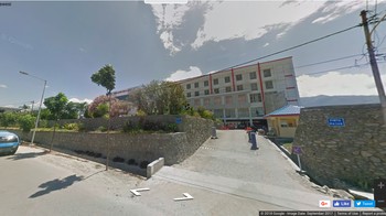 Rumah Sakit Anutapura dari sudut lainnya. Foto: Screenshoot Google Street View